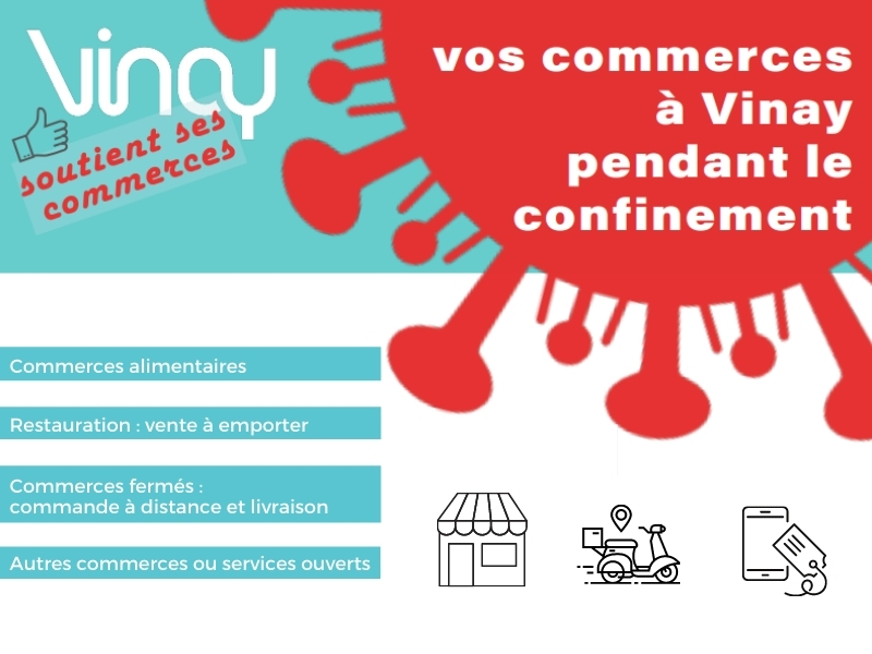 COEUR DE COMMERCE_ actualité confinement_Commerces Vinay