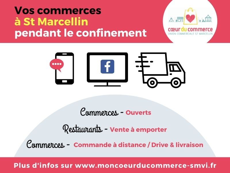 COEUR DE COMMERCE_ actualité confinement_Commerces Saint Marcellin_V2
