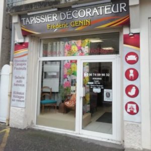 GENIN Tapissier Décorateur Coeur du Commerce devanture