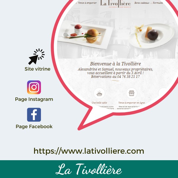La Tivollière - Vitrine numérique - Coeur du commece SMVI